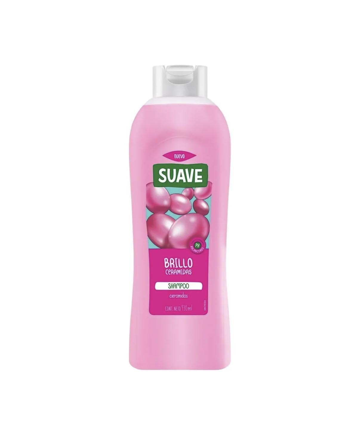 Shampoo Suave Brillo Ceramidas x 930 Ml